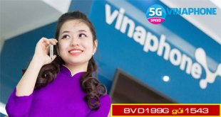 Đăng ký gói cước 8GB/ngày Vinaphone siêu ưu đãi chỉ từ 199.000đ
