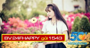 Chi tiết về gói cước 24FHAPPY Vinaphone ưu đãi data- gọi nội mạng trong suốt 2 năm