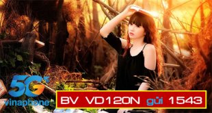 Đăng ký gói cước VD120N Vinaphone dùng data và thoại cả tháng chỉ 120k