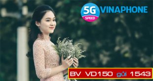 Đăng ký gói cước VD150 Vinaphone ưu đãi 60GB và hơn 1000 phút gọi