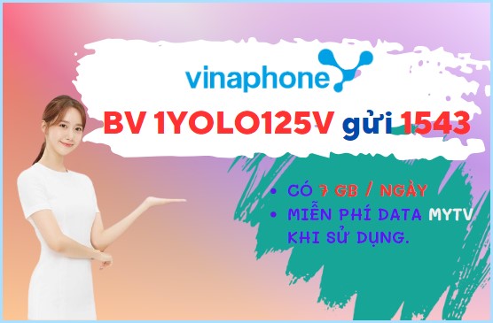 Cách đăng ký gói cước YOLO125V Vinaphone với siêu ưu đãi lên tới 7GB/Ngày