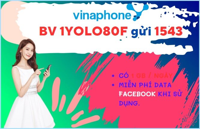 Đăng ký gói cước YOLO80F Vinaphone dùng data giá rẻ 30 ngày