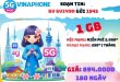 Đăng ký gói cước 6V149N Vinaphone nhận combo ưu đãi data kèm thoại dùng nửa năm